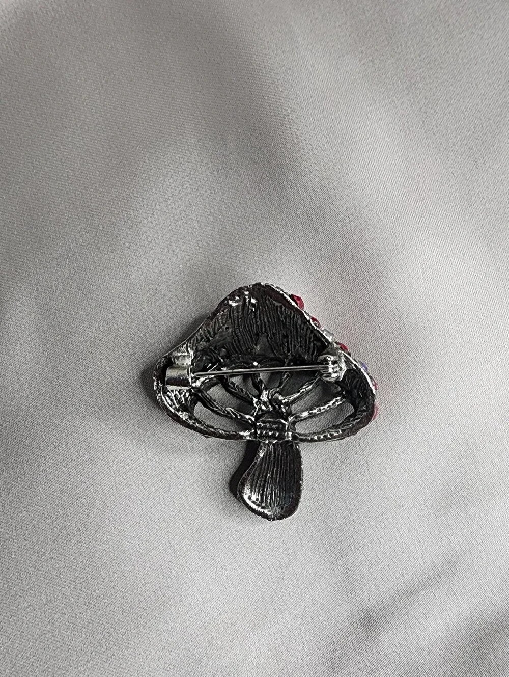 ✨️🍄Magical Mushroom Rhinestone Brooch Pin